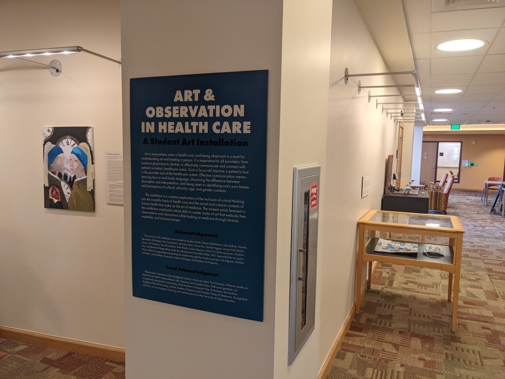 Art and Observation in Health Care: A Student Art&nbsp;Installation